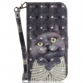 Kotelot Xiaomi Redmi Note 15 Pro 5g Puhelinkuoret Harmaa Kissa Hihnoilla