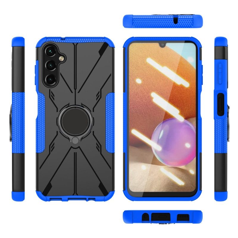 Case Samsung Galaxy A14 / A14 5G Kaksivärinen Rengastuki