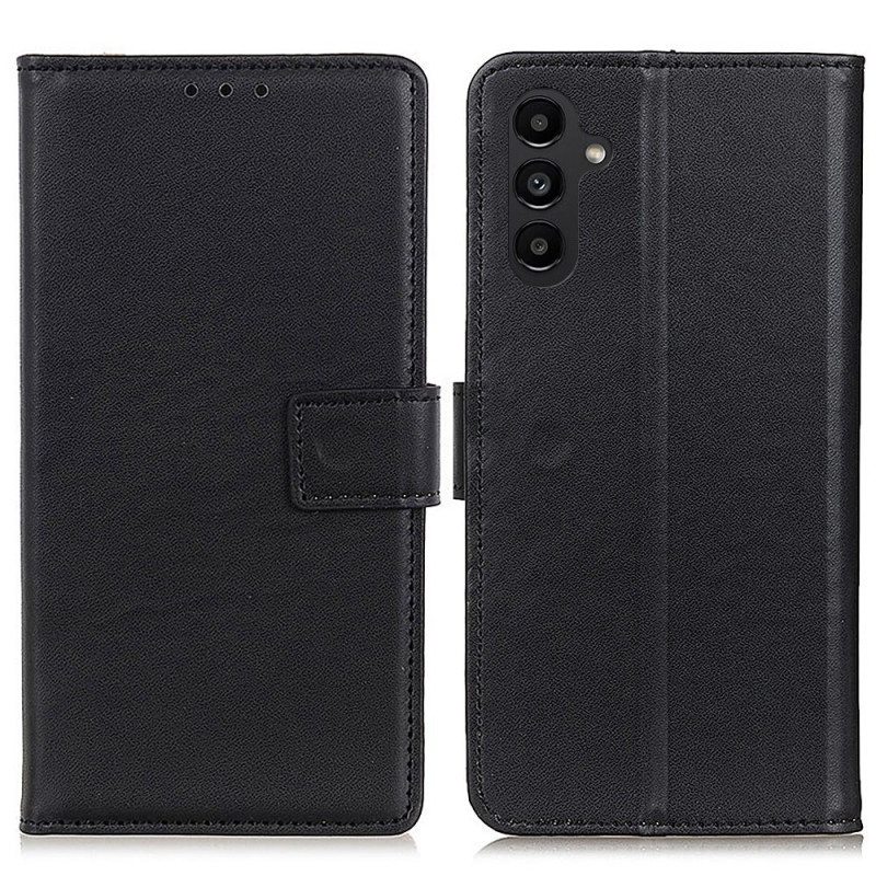 Nahkakotelo Samsung Galaxy A14 / A14 5G Nahan Muotoilu