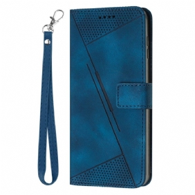 Kotelot Xiaomi Redmi Note 14 4g Geometriset Viivat Hihnalla Suojakuori