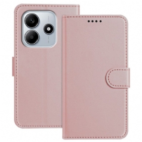 Kotelot Xiaomi Redmi Note 14 4g Puhelinkuoret Keinonahkainen Ranneke