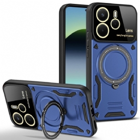 Kuori Xiaomi Redmi Note 14 4g Magneettisesti Pyörivä Jalusta Suojakuori