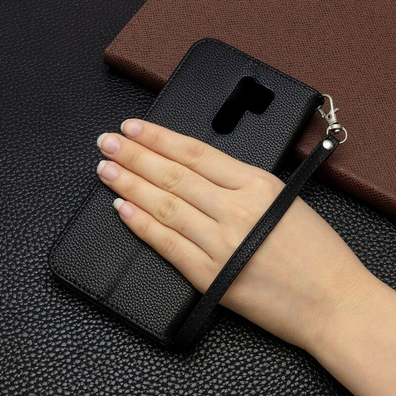 Kotelot Xiaomi Redmi 9 Litsi Rabat Oblique