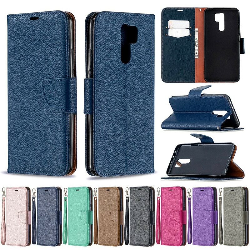 Kotelot Xiaomi Redmi 9 Litsi Rabat Oblique