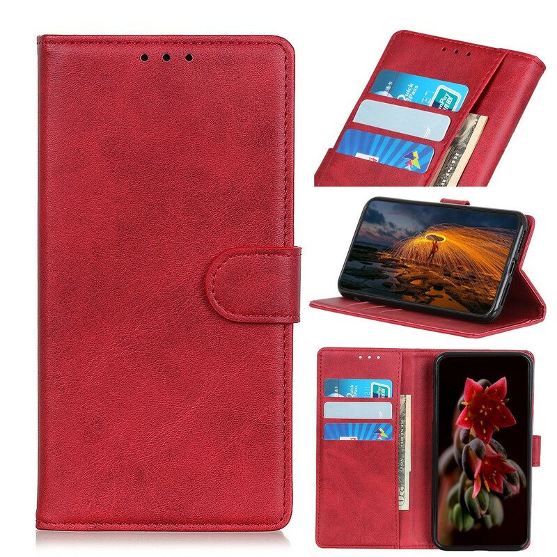 Kotelot Xiaomi Redmi 9 Retro Mattanahkaefekti