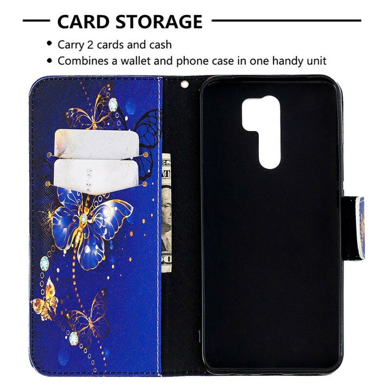 Kotelot Xiaomi Redmi 9 Uskomattomia Perhosia