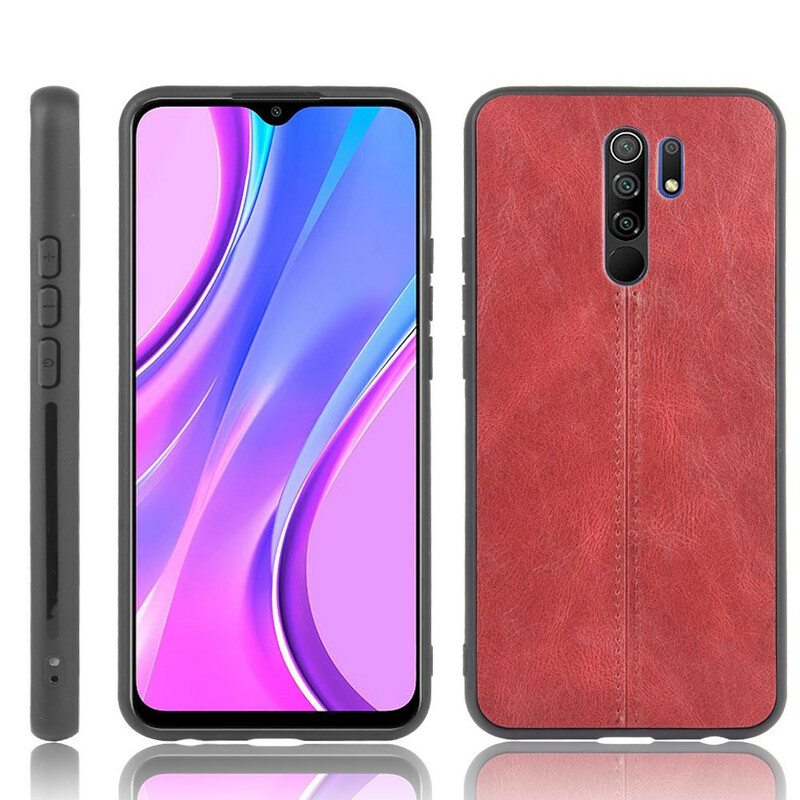 Kuori Xiaomi Redmi 9 Couture-nahkaefekti