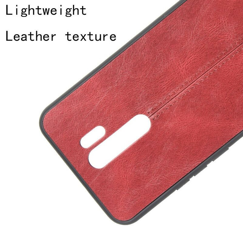 Kuori Xiaomi Redmi 9 Couture-nahkaefekti