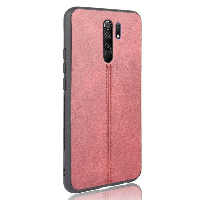 Kuori Xiaomi Redmi 9 Couture-nahkaefekti