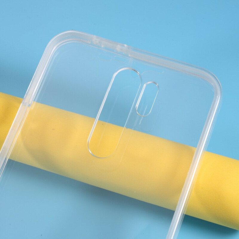 Kuori Xiaomi Redmi 9 Läpinäkyvä Edestä Ja Takaa