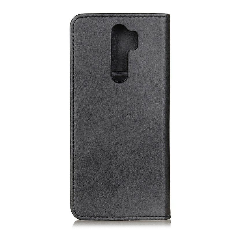 Puhelinkuoret Xiaomi Redmi 9 Kotelot Flip Halkaistu Nahka