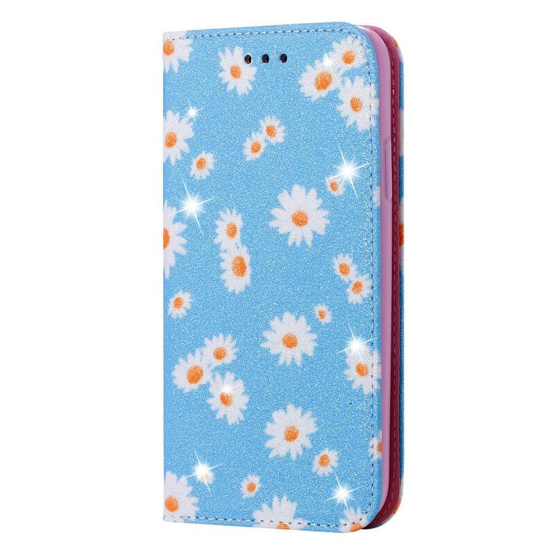 Puhelinkuoret Xiaomi Redmi 9 Kotelot Flip Koiranputkea