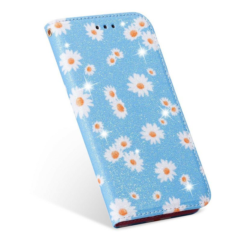 Puhelinkuoret Xiaomi Redmi 9 Kotelot Flip Koiranputkea