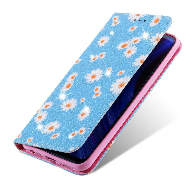 Puhelinkuoret Xiaomi Redmi 9 Kotelot Flip Koiranputkea