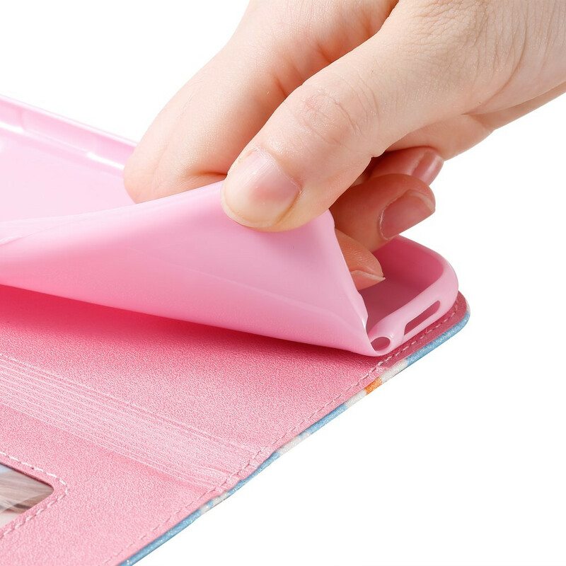 Puhelinkuoret Xiaomi Redmi 9 Kotelot Flip Koiranputkea
