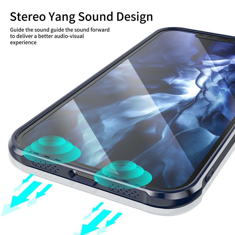 Case iPhone 12 Mini Läpinäkyvä Leeu-design