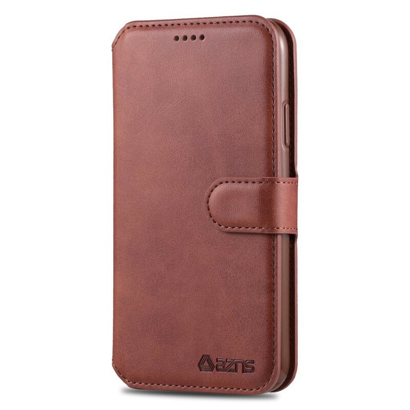 Kotelot iPhone 12 Mini Azns-nahkaefekti