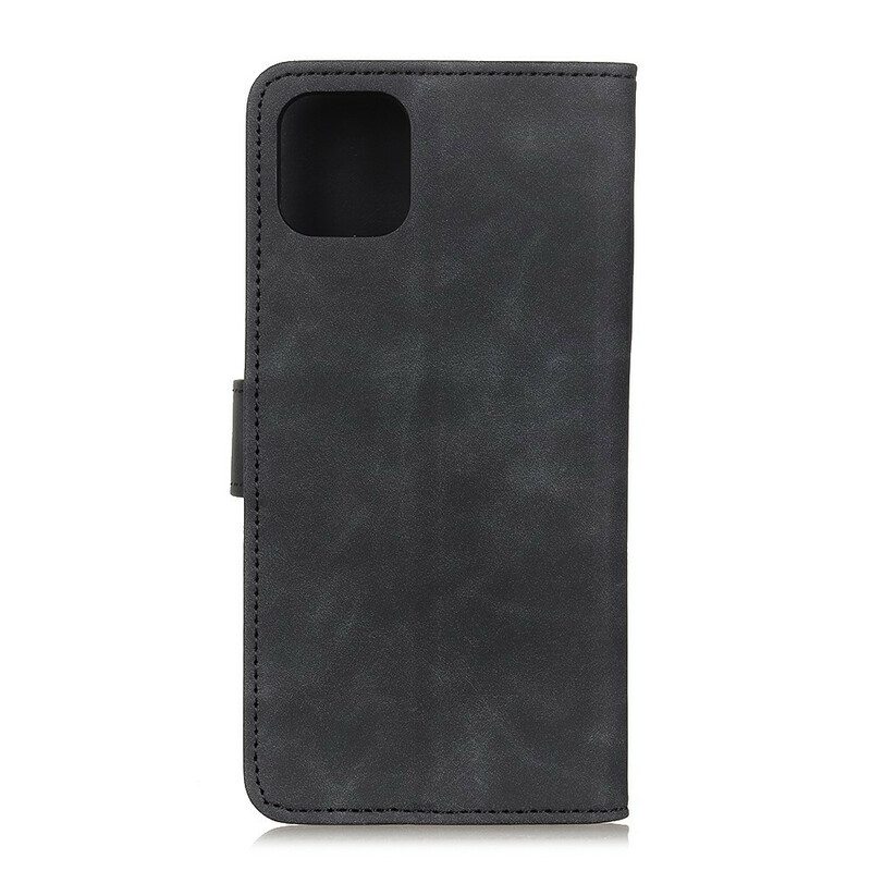 Kotelot iPhone 12 Mini Khazneh Vintage Nahkaefekti