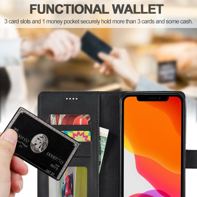Kotelot iPhone 12 Mini Lc.imeeke Nahkaefekti