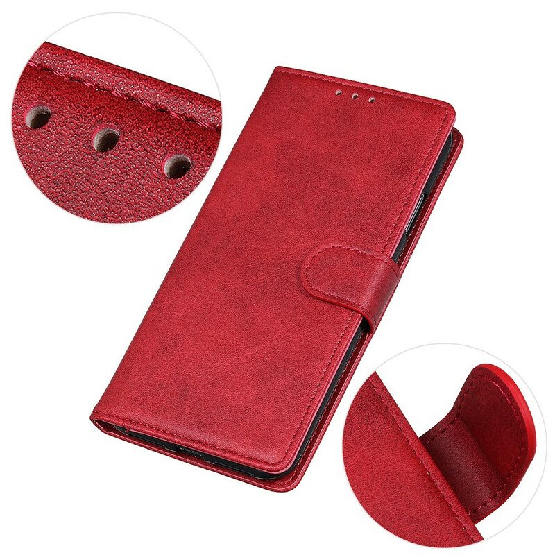 Kotelot iPhone 12 Mini Retro Mattanahkaefekti