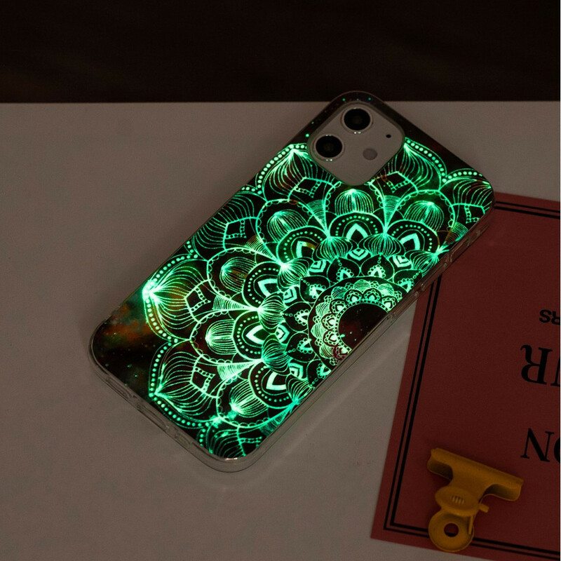 Kuori iPhone 12 Mini Fluoresoiva Kukkasarja