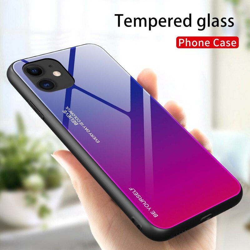 Kuori iPhone 12 Mini Karkaistu Lasi Ole Oma Itsesi