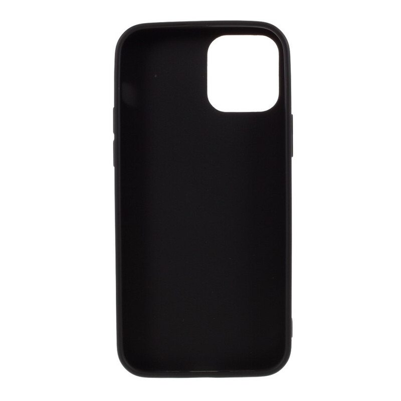 Kuori iPhone 12 Mini Matta Jäykkä Silikoni