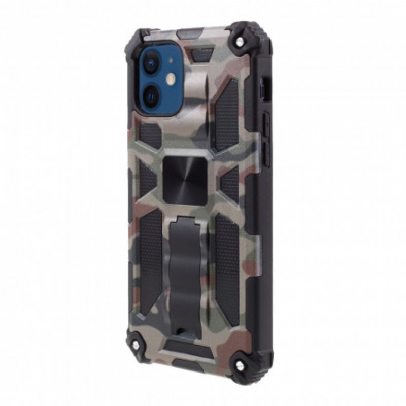 Kuori iPhone 12 Mini Naamiointi Irrotettava Tuki