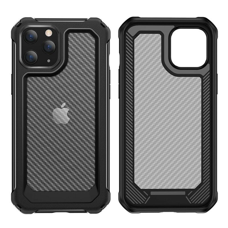 Kuori iPhone 12 Mini Saumaton Hiilikuiturakenne