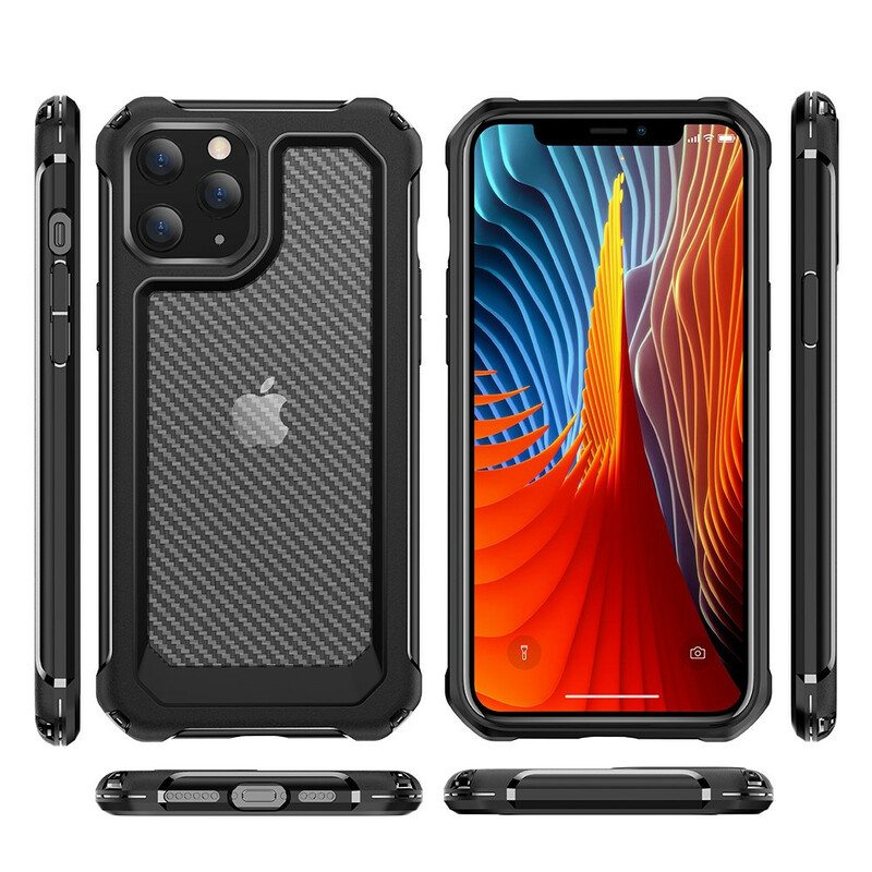 Kuori iPhone 12 Mini Saumaton Hiilikuiturakenne