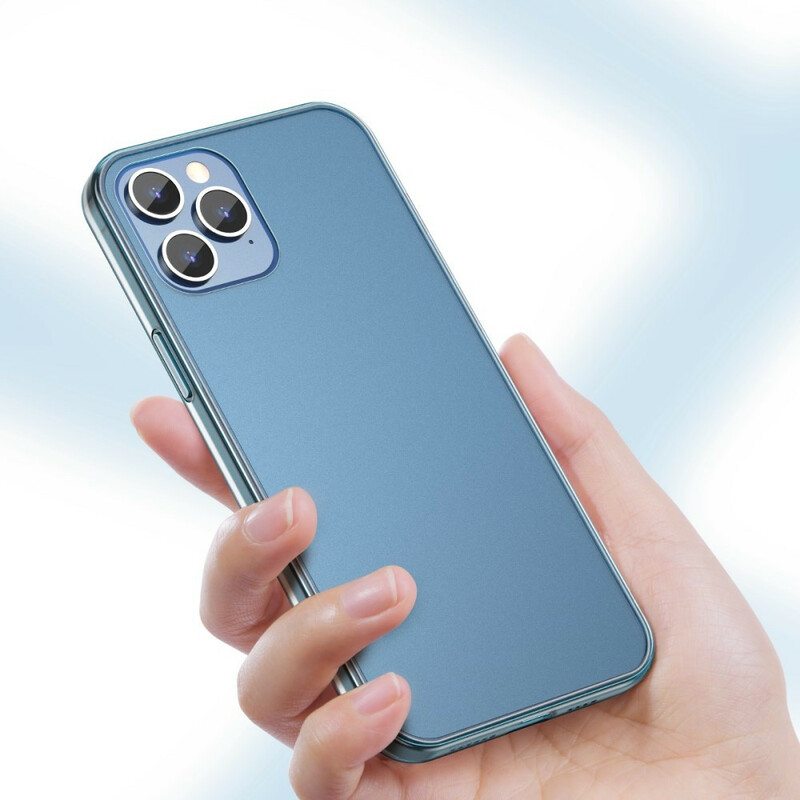 Kuori iPhone 12 Mini Silikoni Baseus Karkaistulla Lasilla