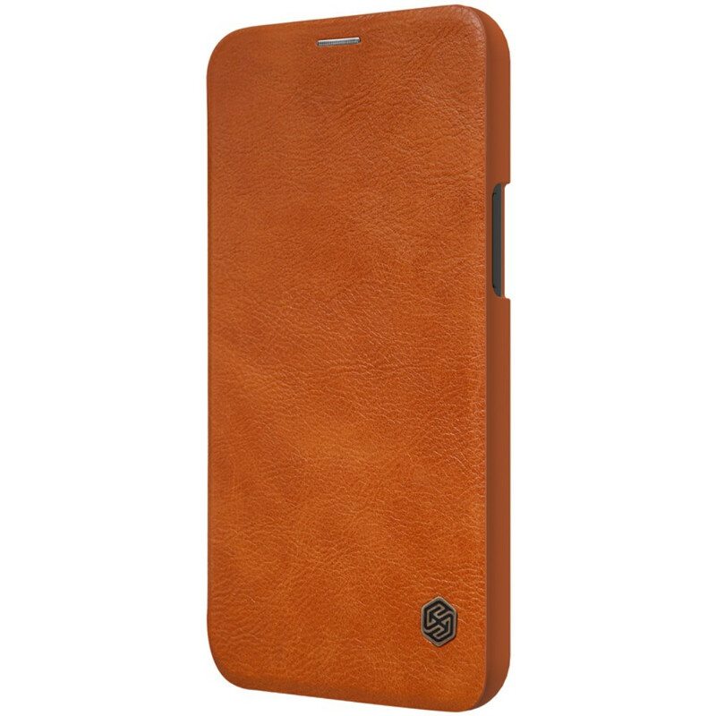 Puhelinkuoret iPhone 12 Mini Kotelot Flip Nillkin Qin -sarja