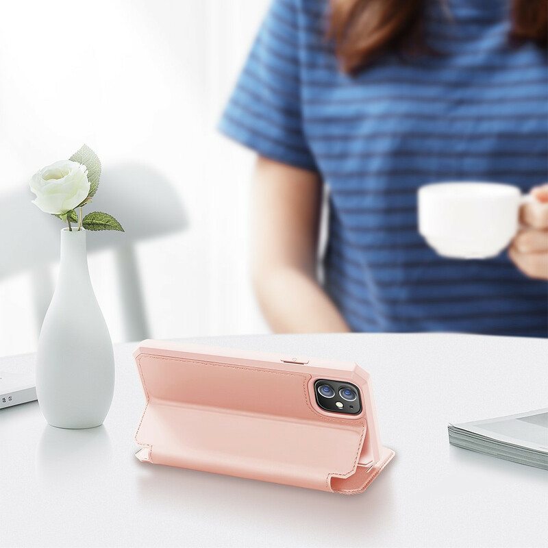Puhelinkuoret iPhone 12 Mini Kotelot Flip Skin X Series Dux Ducis
