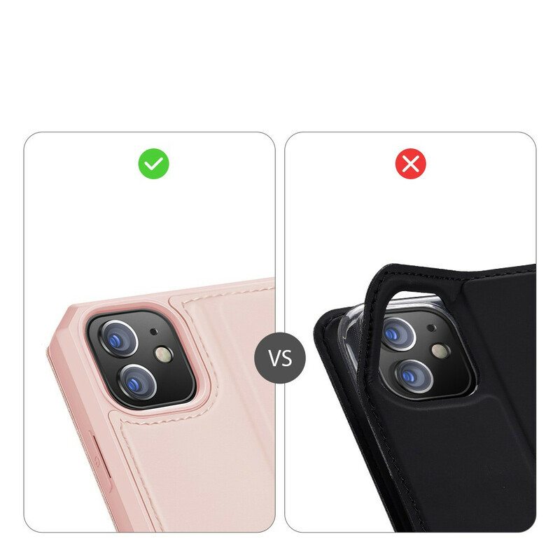 Puhelinkuoret iPhone 12 Mini Kotelot Flip Skin X Series Dux Ducis