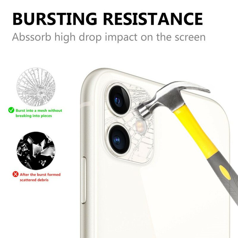 Suojaava Karkaistu Lasilinssi iPhone 12/12 Mini -Puhelimelle
