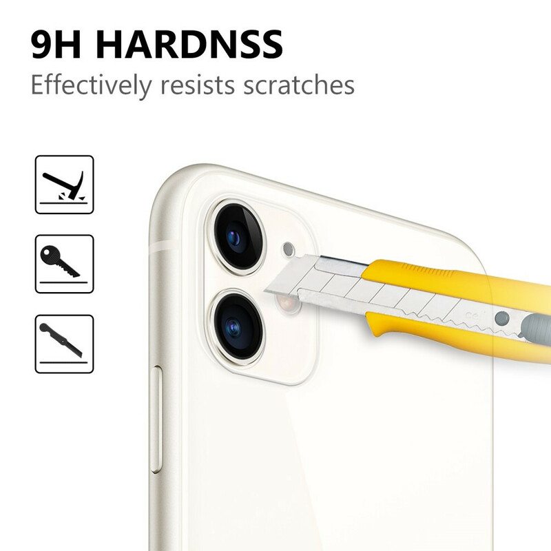 Suojaava Karkaistu Lasilinssi iPhone 12/12 Mini -Puhelimelle