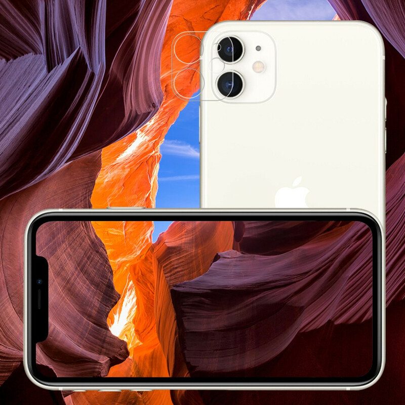 Suojaava Karkaistu Lasilinssi iPhone 12/12 Mini -Puhelimelle
