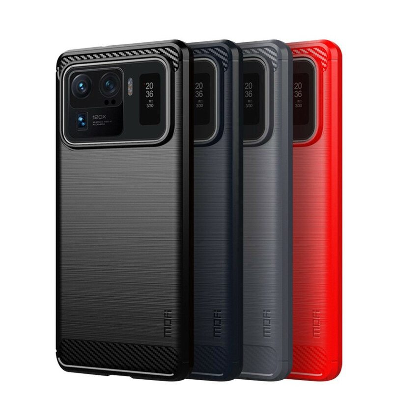 Kuori Xiaomi Mi 11 Ultra Mofi Harjattu Hiilikuitu