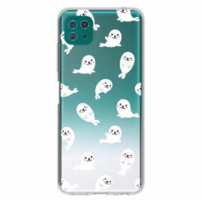 Case Samsung Galaxy A22 5G Parhaat Merileijonat