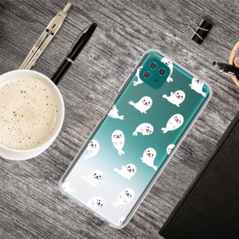Case Samsung Galaxy A22 5G Parhaat Merileijonat