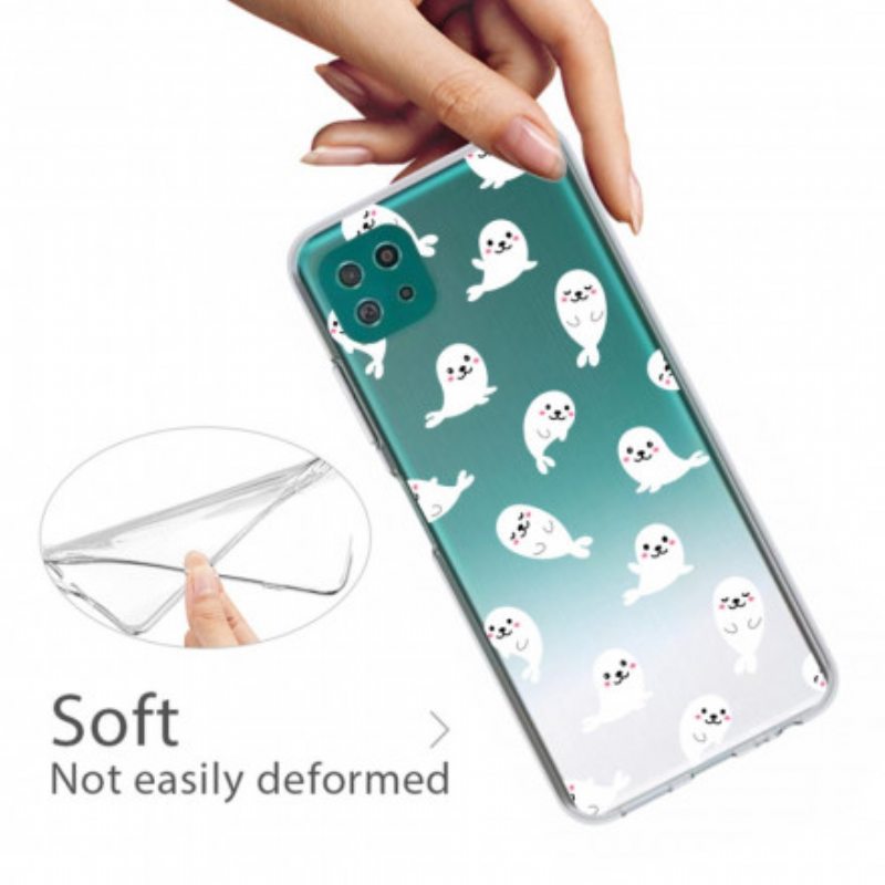 Case Samsung Galaxy A22 5G Parhaat Merileijonat