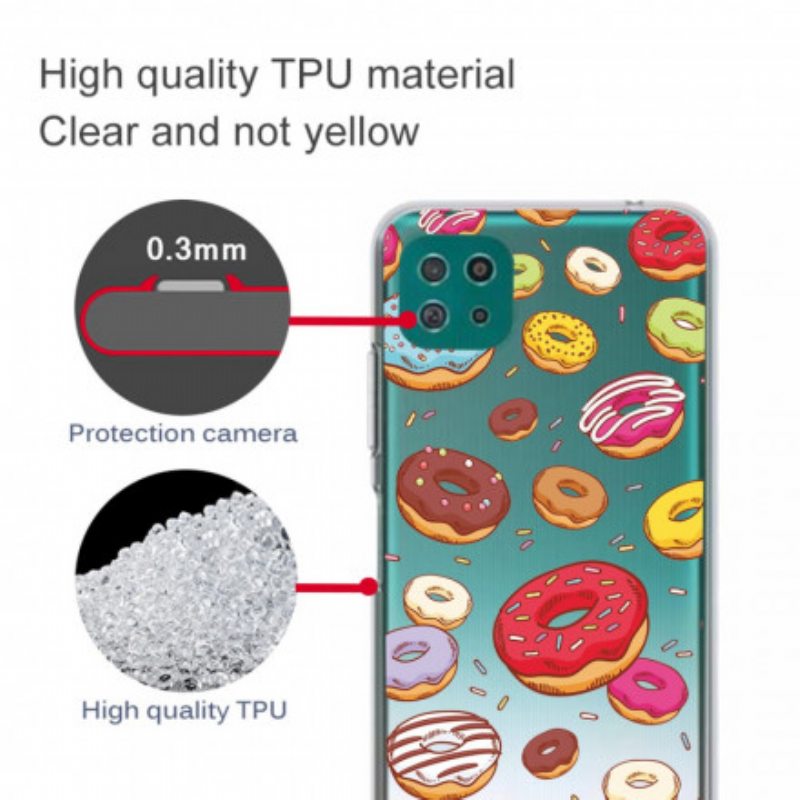Case Samsung Galaxy A22 5G Rakasta Munkkeja