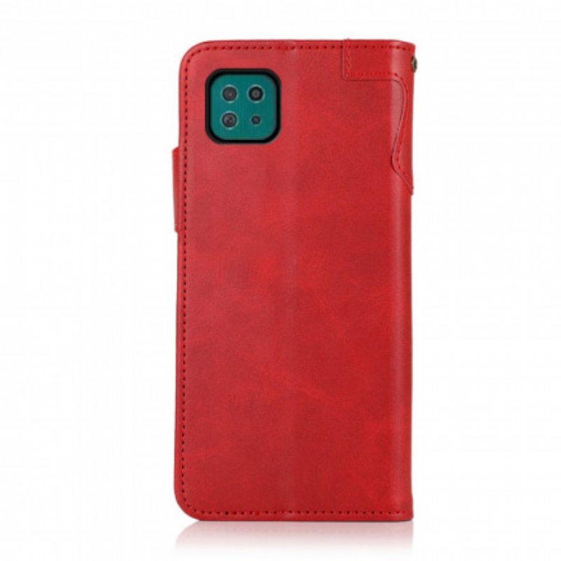 Flip Case Samsung Galaxy A22 5G Khazneh Magneettipainike