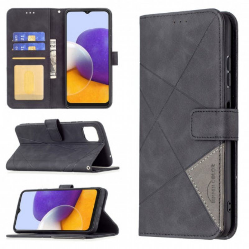 Kotelot Samsung Galaxy A22 5G Binfen Värikolmiot