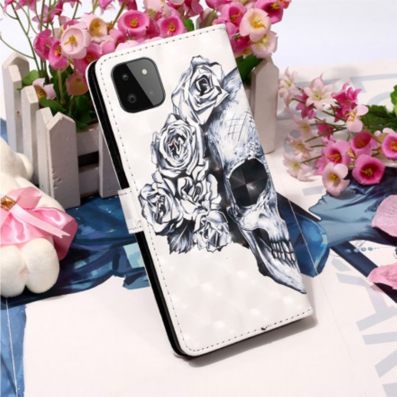Kotelot Samsung Galaxy A22 5G Kukkainen Kallo