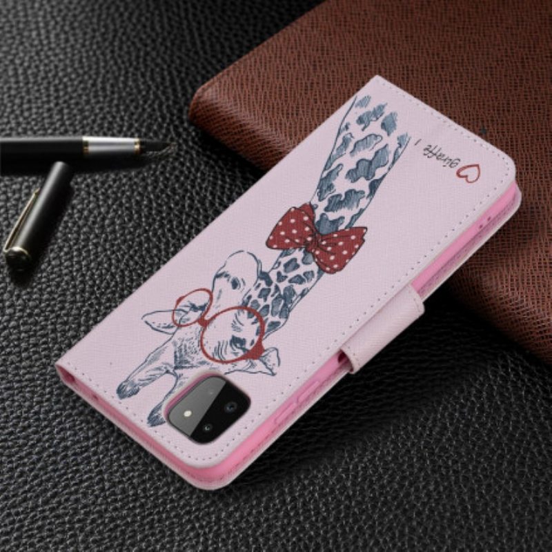Kotelot Samsung Galaxy A22 5G Taitava Kirahvi