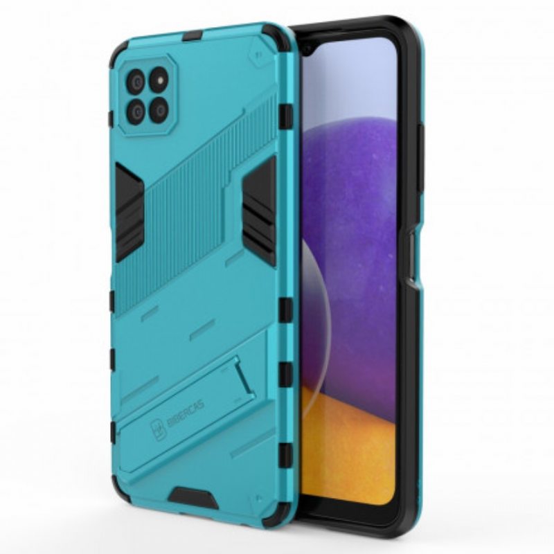 Kuori Samsung Galaxy A22 5G Hands-free-kaksiasentoinen Irrotettava Teline