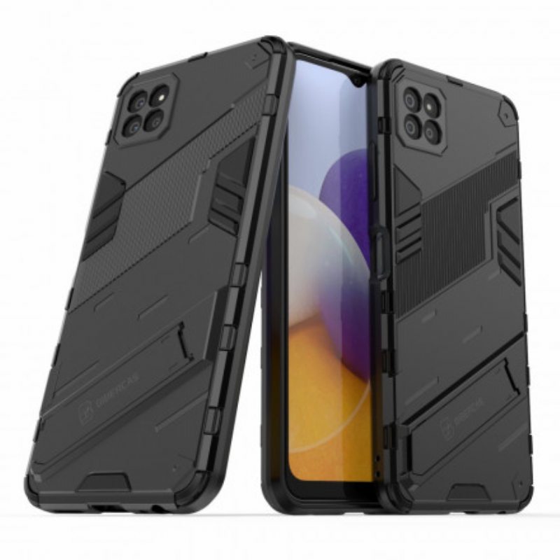 Kuori Samsung Galaxy A22 5G Hands-free-kaksiasentoinen Irrotettava Teline