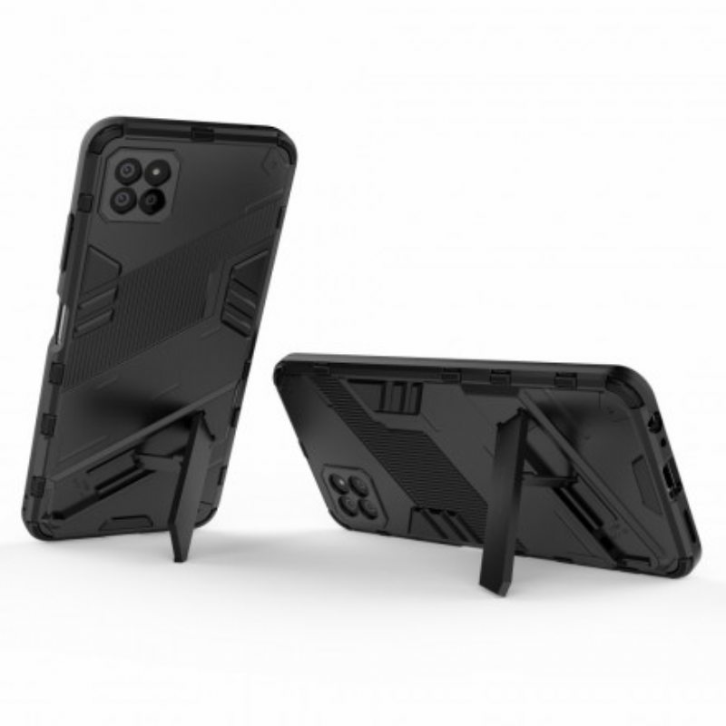 Kuori Samsung Galaxy A22 5G Hands-free-kaksiasentoinen Irrotettava Teline