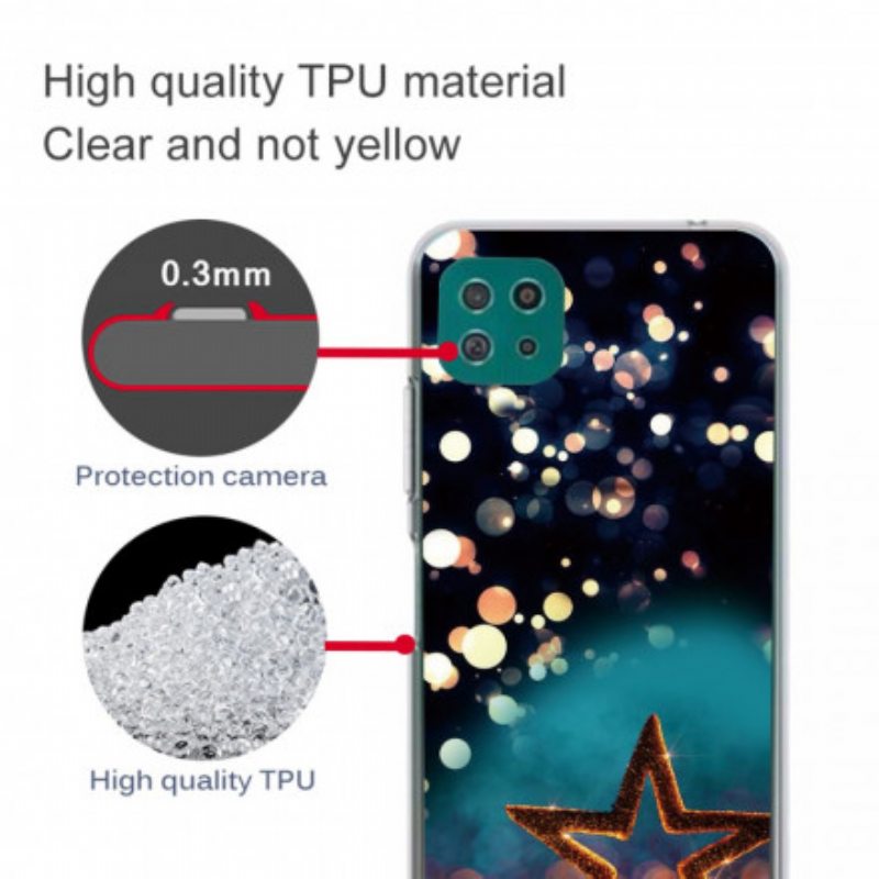 Kuori Samsung Galaxy A22 5G Joustava Tähti